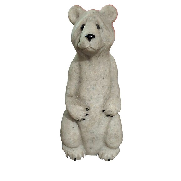 VTG Quarry Critters Barney Bear Retired by Second Nature Design 3.5" Tall 2000 - Picture 1 of 7